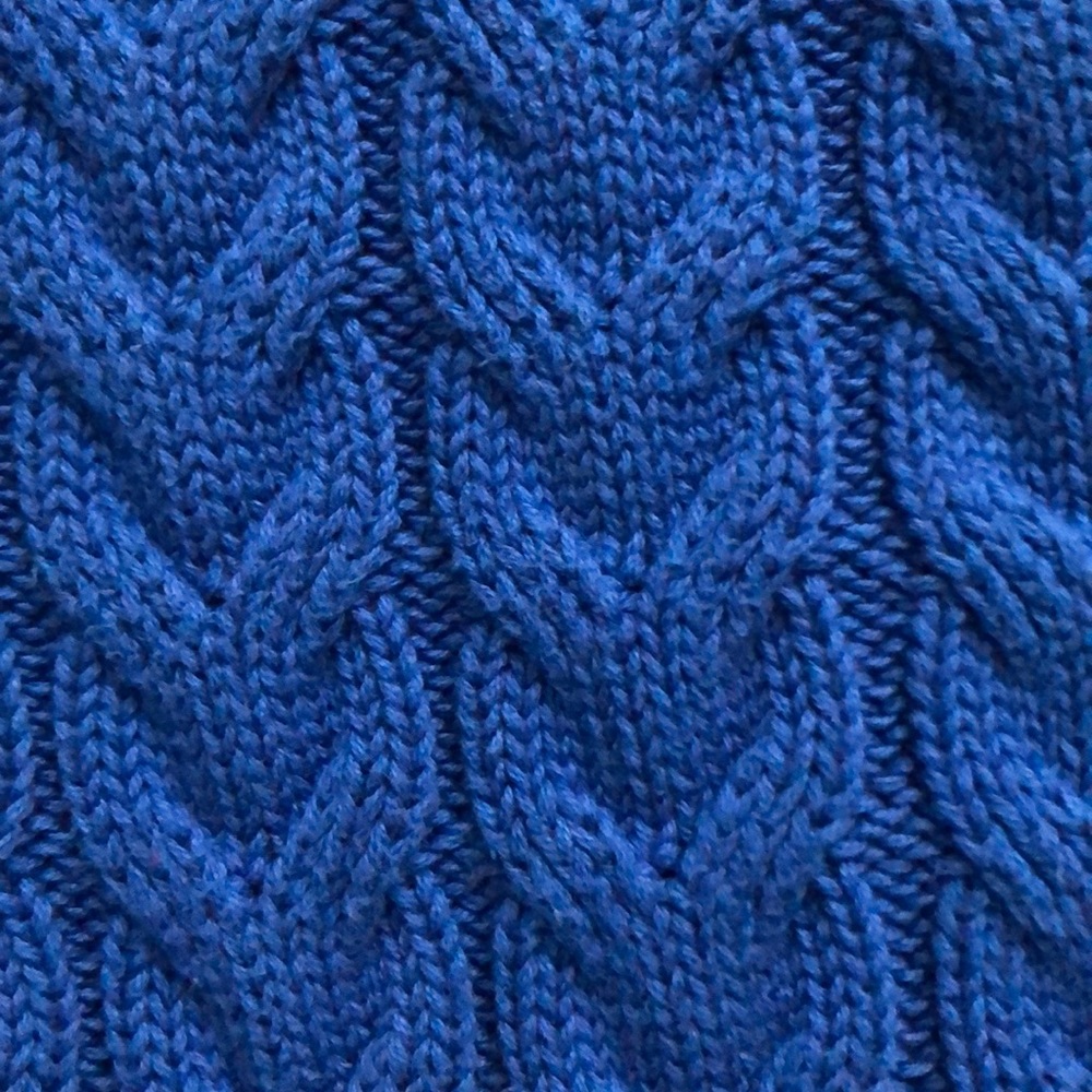 Land’s End cable knitted sweater top - Picture 4 of 6